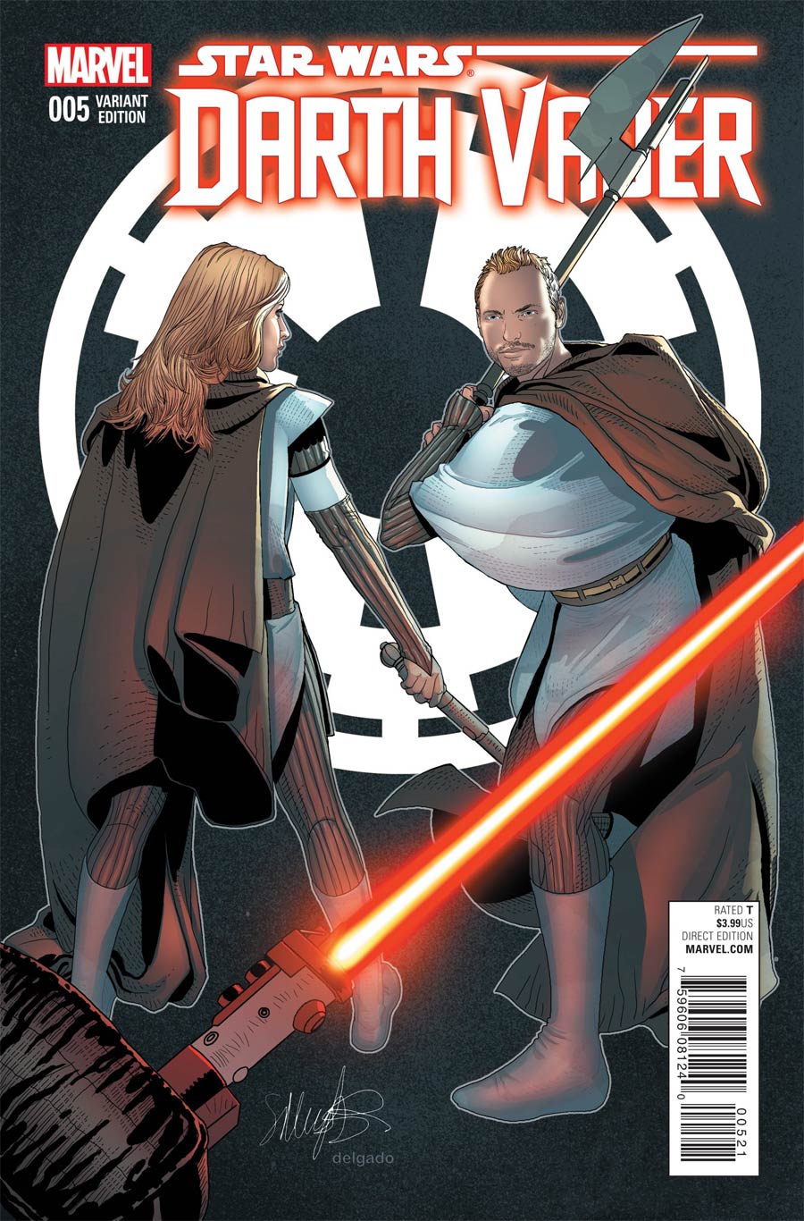 Darth Vader #5 Cover B Incentive Salvador Larroca Variant Cover