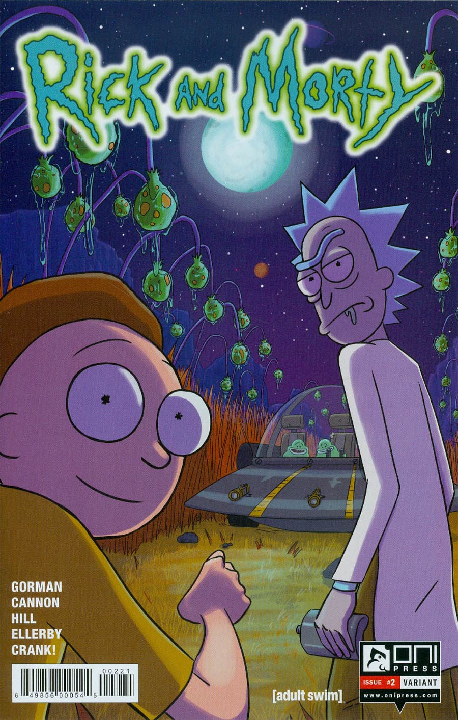 Rick And Morty #2 Cover B Incentive Erica Hayes Variant Cover