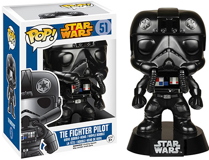 POP Star Wars 51 TIE-Fighter Pilot Vinyl Bobble Head