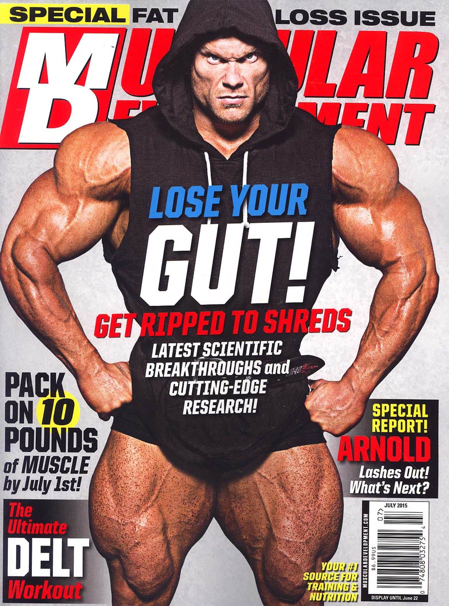 Muscular Development Magazine Vol 52 #7 Jul 2015