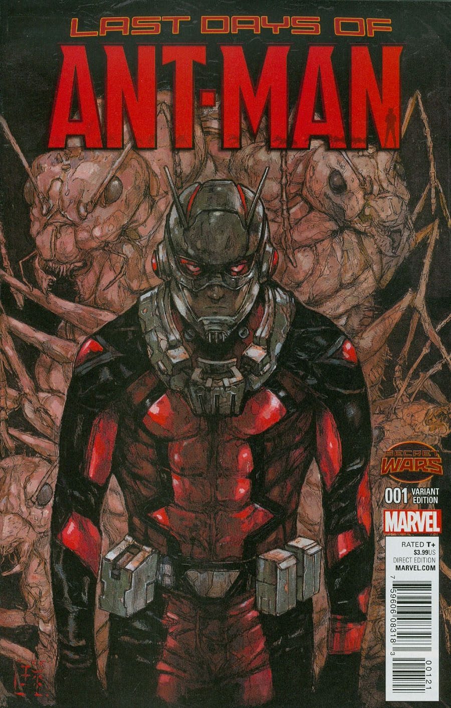 Ant-Man Last Days #1 Cover B Variant Manga Cover (Secret Wars Last Days Tie-In)