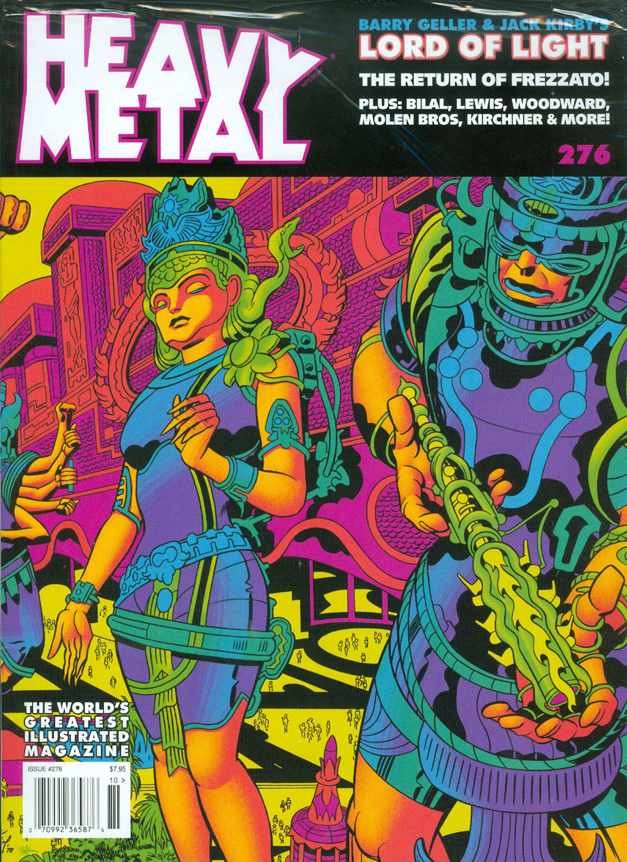 Heavy Metal #276 Cover A Regular Jack Kirby Cover