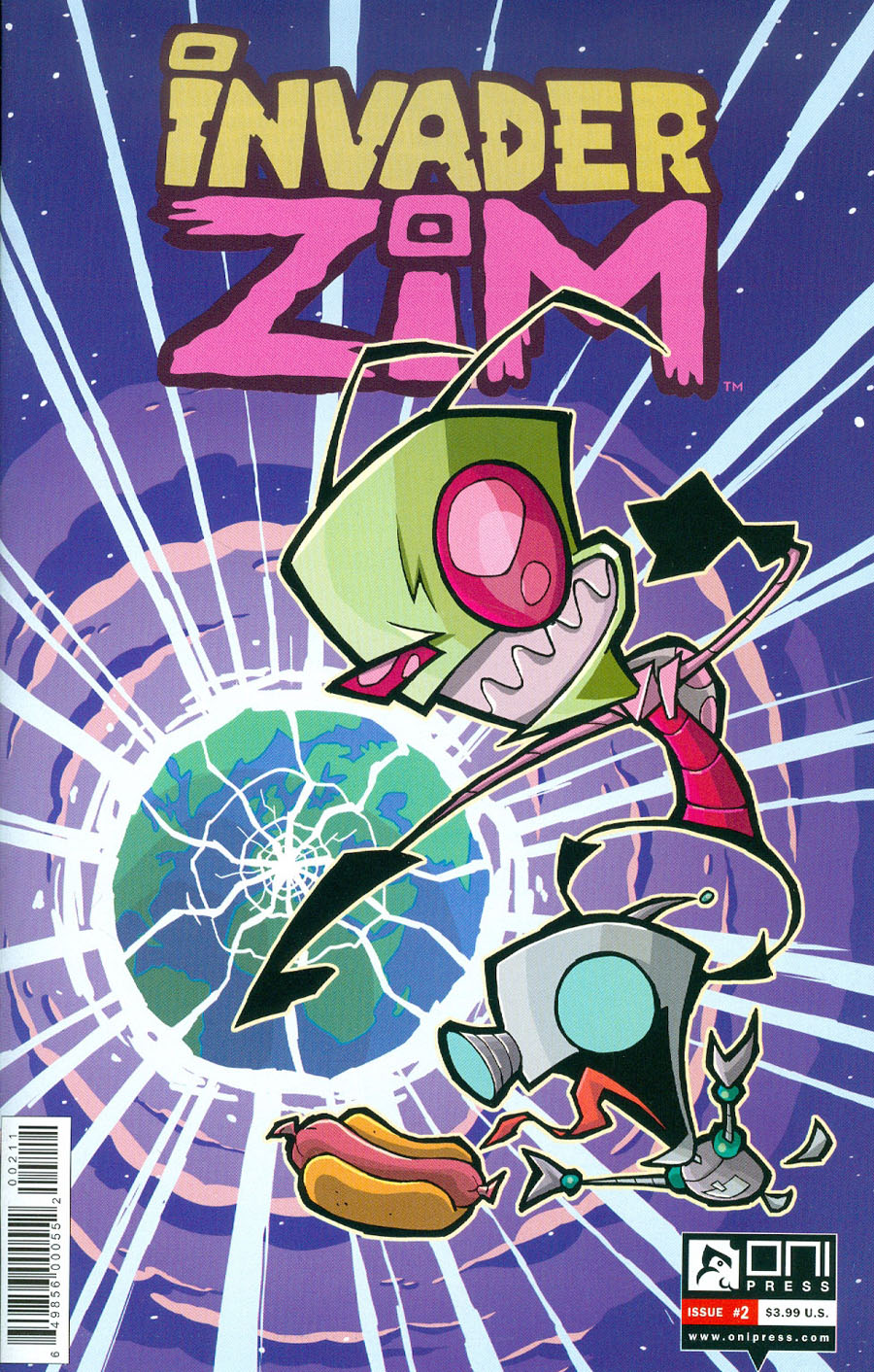 Invader Zim #2 Cover A Regular Aaron Alexovich Cover