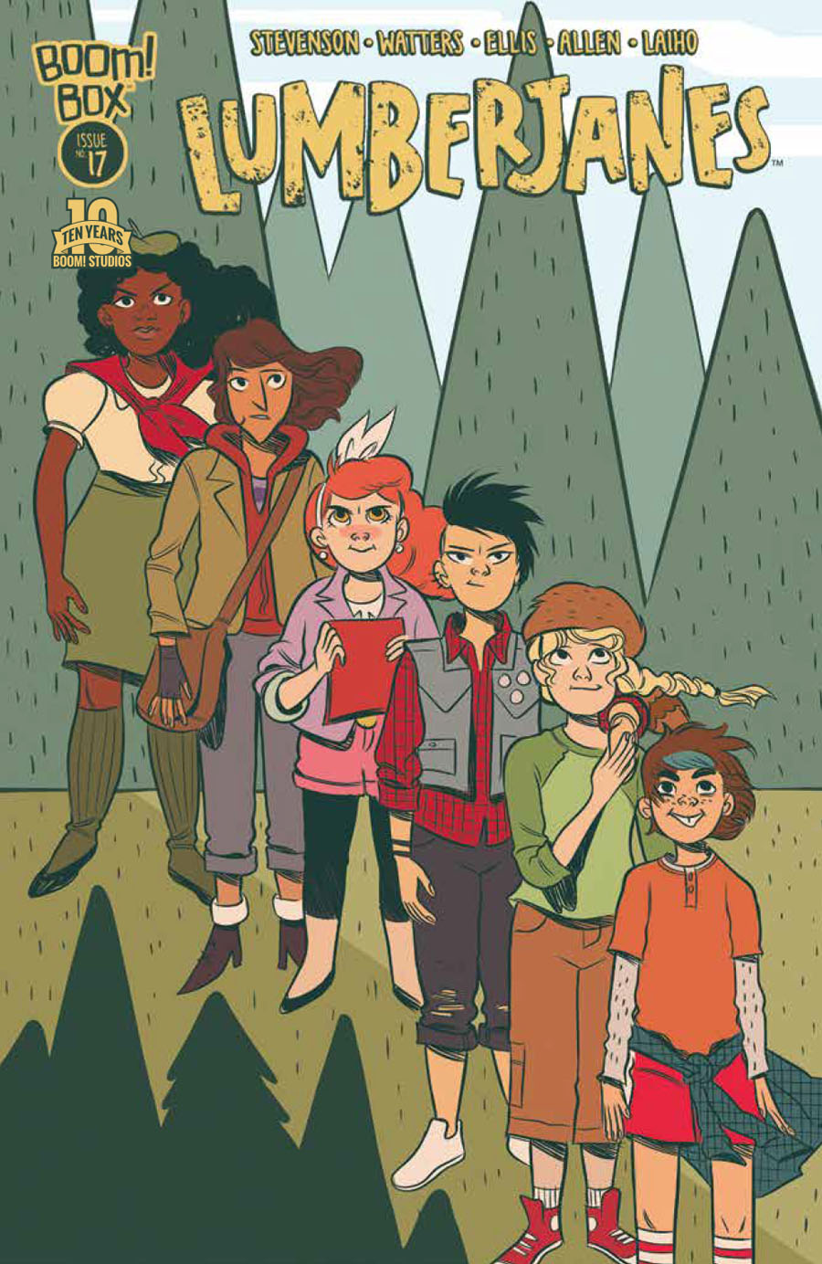 Lumberjanes #17 Cover A Regular Carolyn Nowak Cover