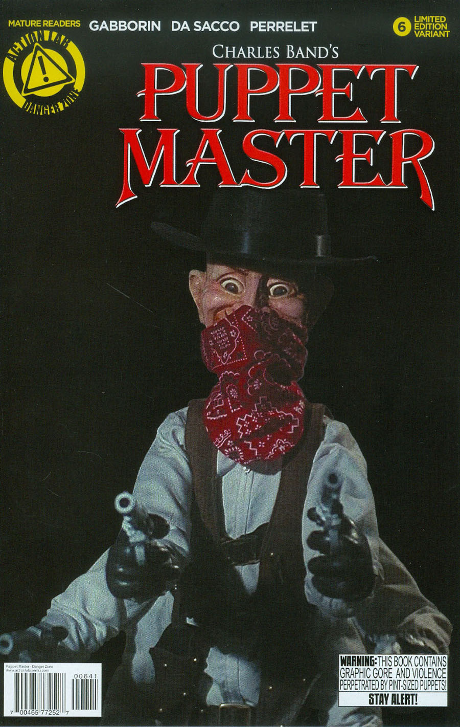 Puppet Master #6 Cover D Variant Six Shooter Photo Cover