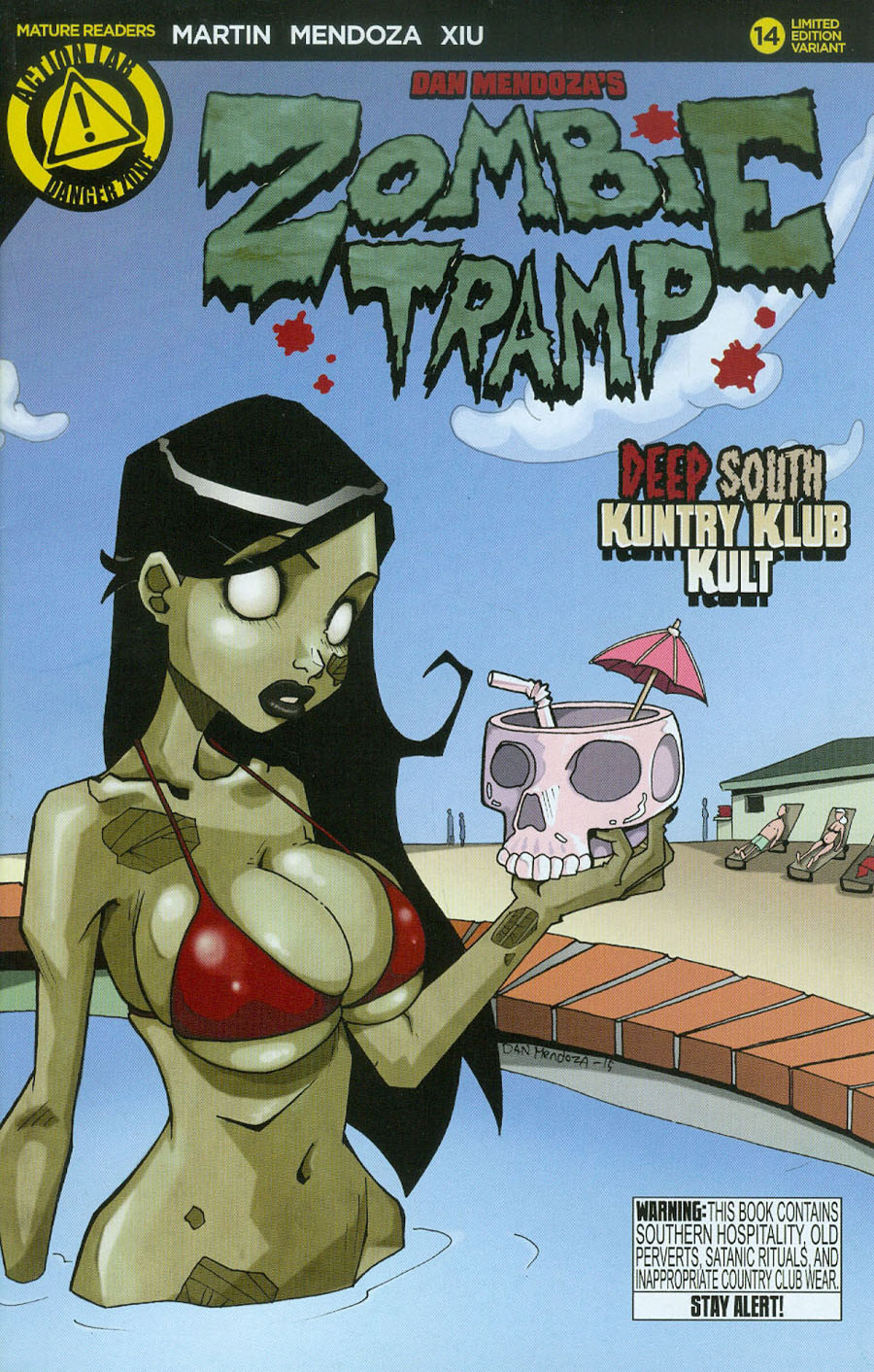 Zombie Tramp Vol 2 #14 Cover C Variant Dan Mendoza Cover