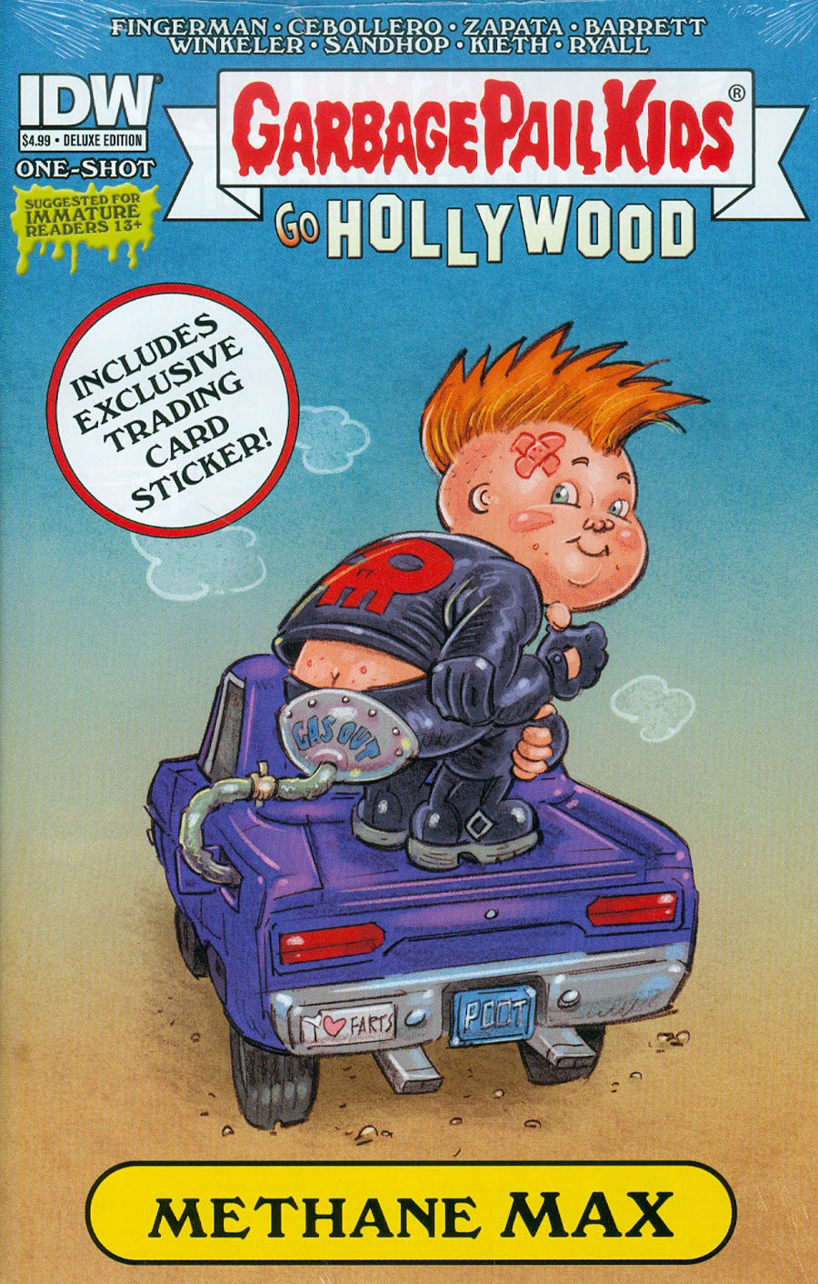 Garbage Pail Kids Go Hollywood One Shot Cover C Deluxe Edition