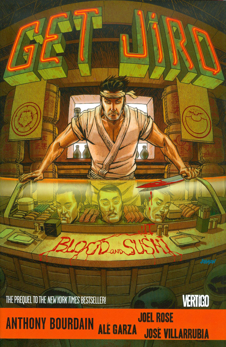 Get Jiro Blood And Sushi HC