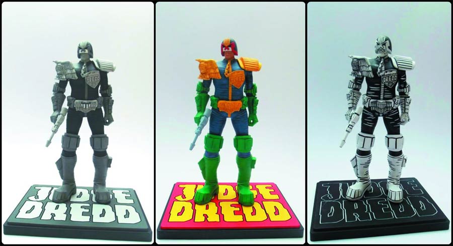 Judge Dredd Mike McMahon Previews UK Exclusive 3-Pack Statue