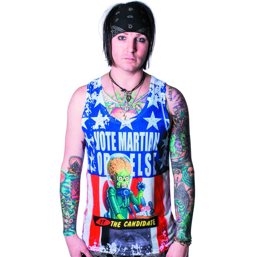 Mars Attacks Presidential Candidate Beater Tank Medium