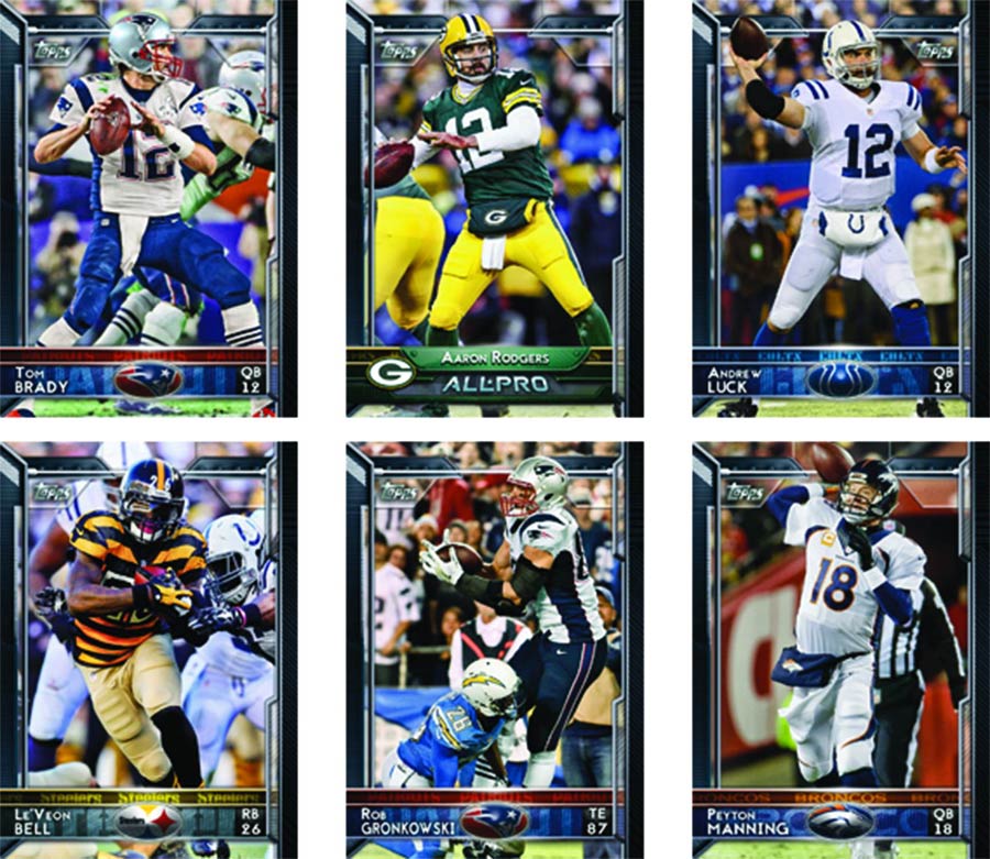 Topps 2015 Football Trading Cards Complete Set