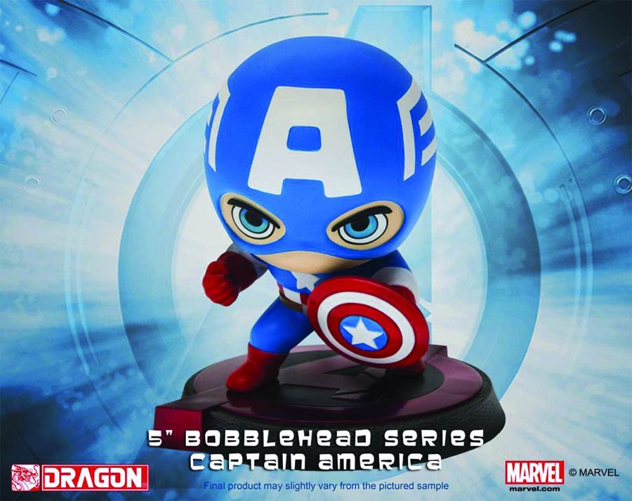 Avengers Age Of Ultron 5-Inch Bobblehead - Captain America