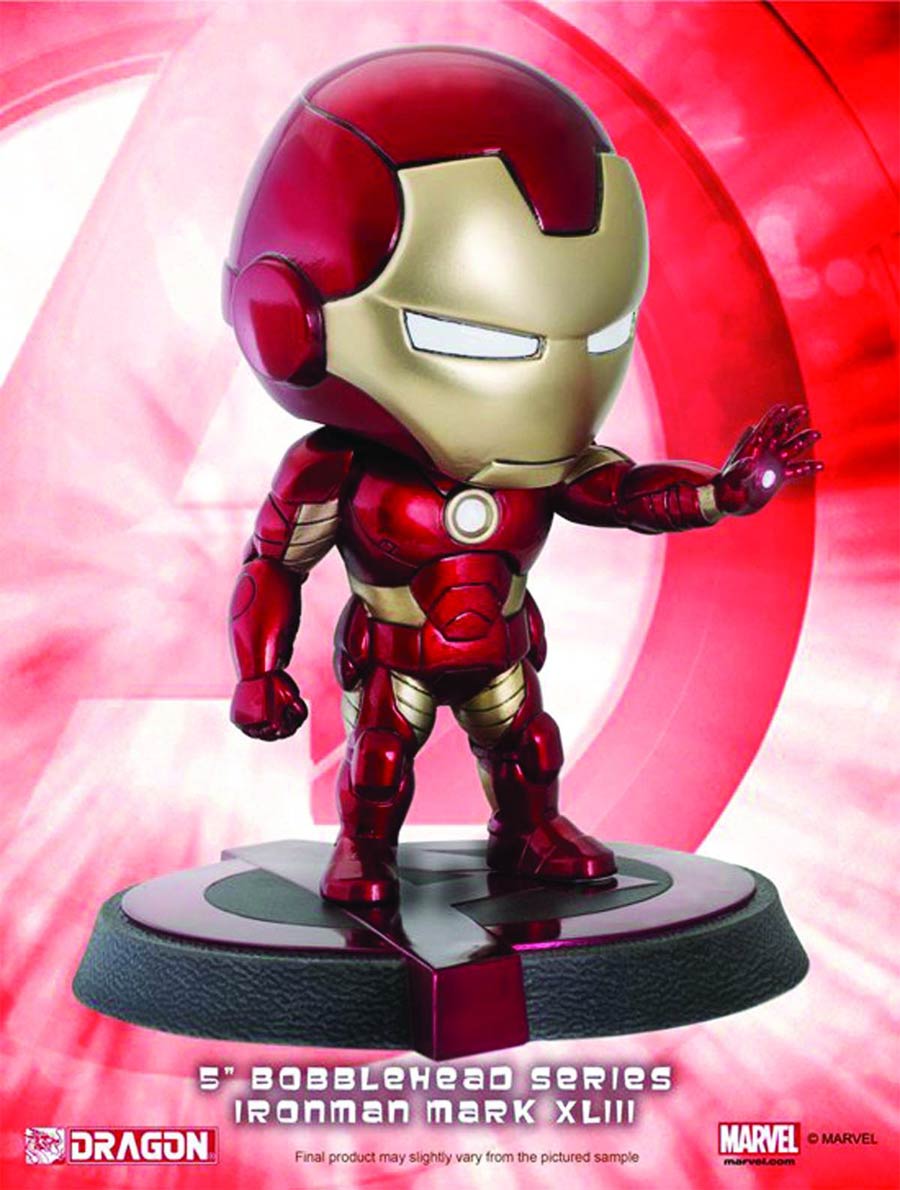 Avengers Age Of Ultron 5-Inch Bobblehead - Iron Man Mark XLIII