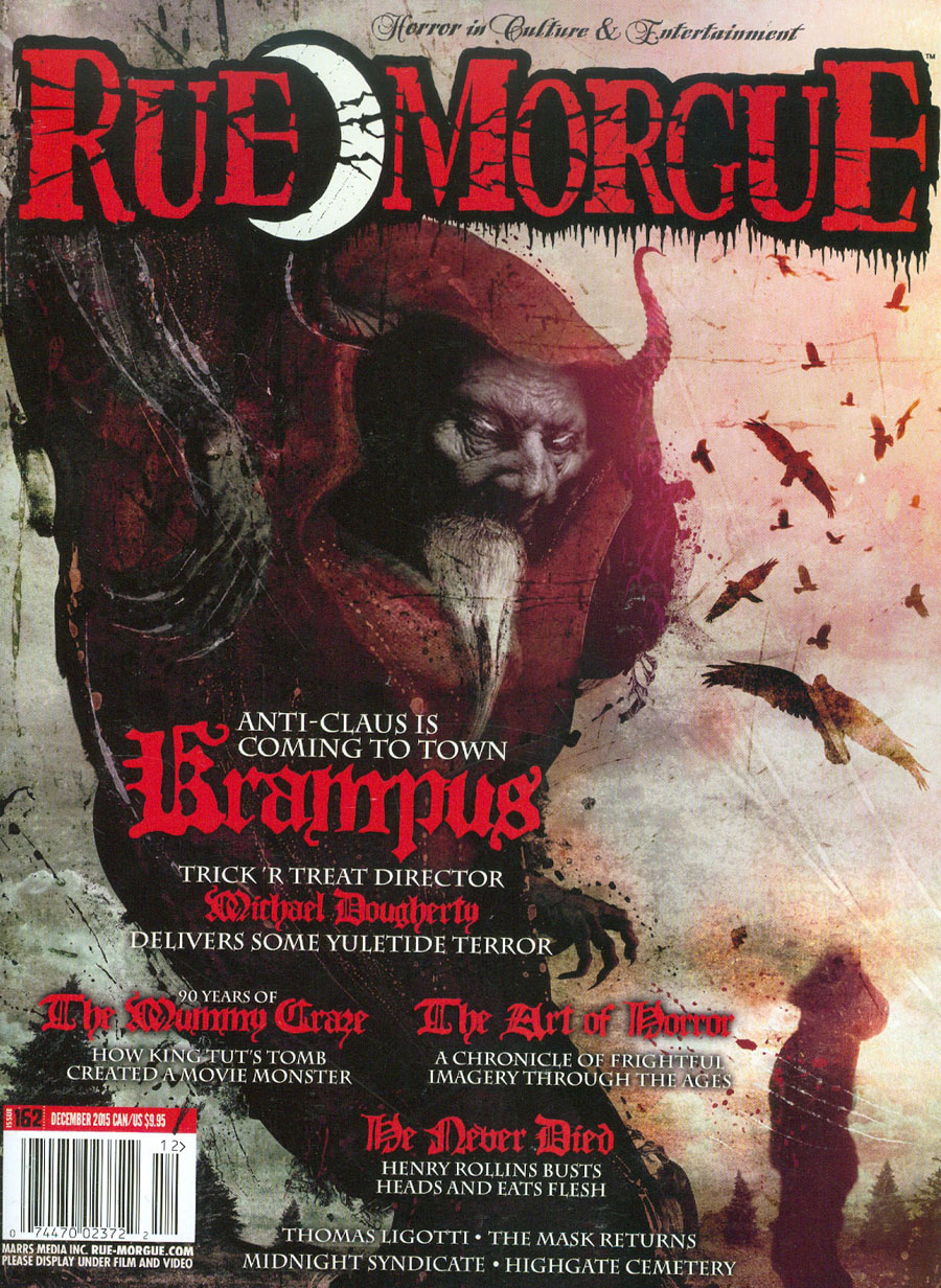 Rue Morgue Magazine #162 Dec 2015