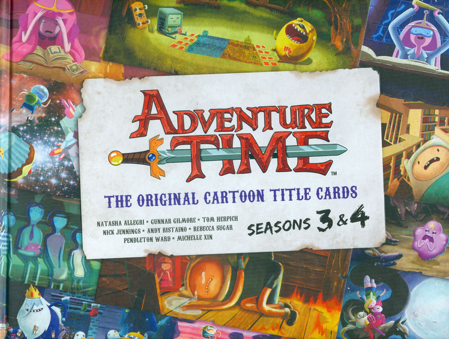 Adventure Time Original Cartoon Title Cards Vol 2 Seasons 3 & 4 HC