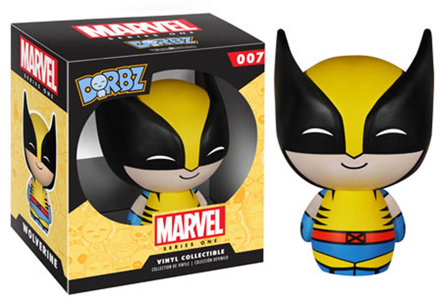 Dorbz 007 Classic Marvel Series 1 Wolverine Vinyl Figure