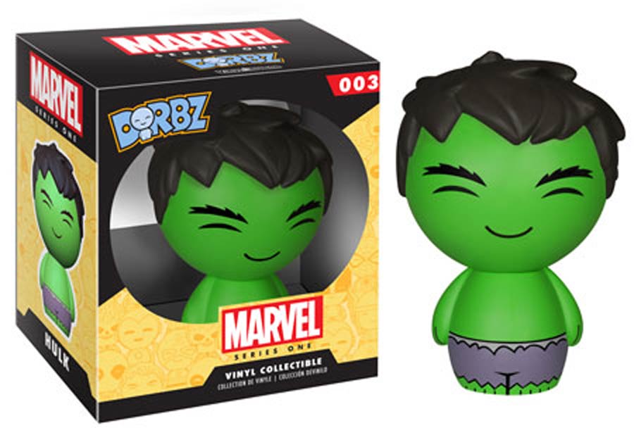 Dorbz 003 Classic Marvel Series 1 Hulk Vinyl Figure