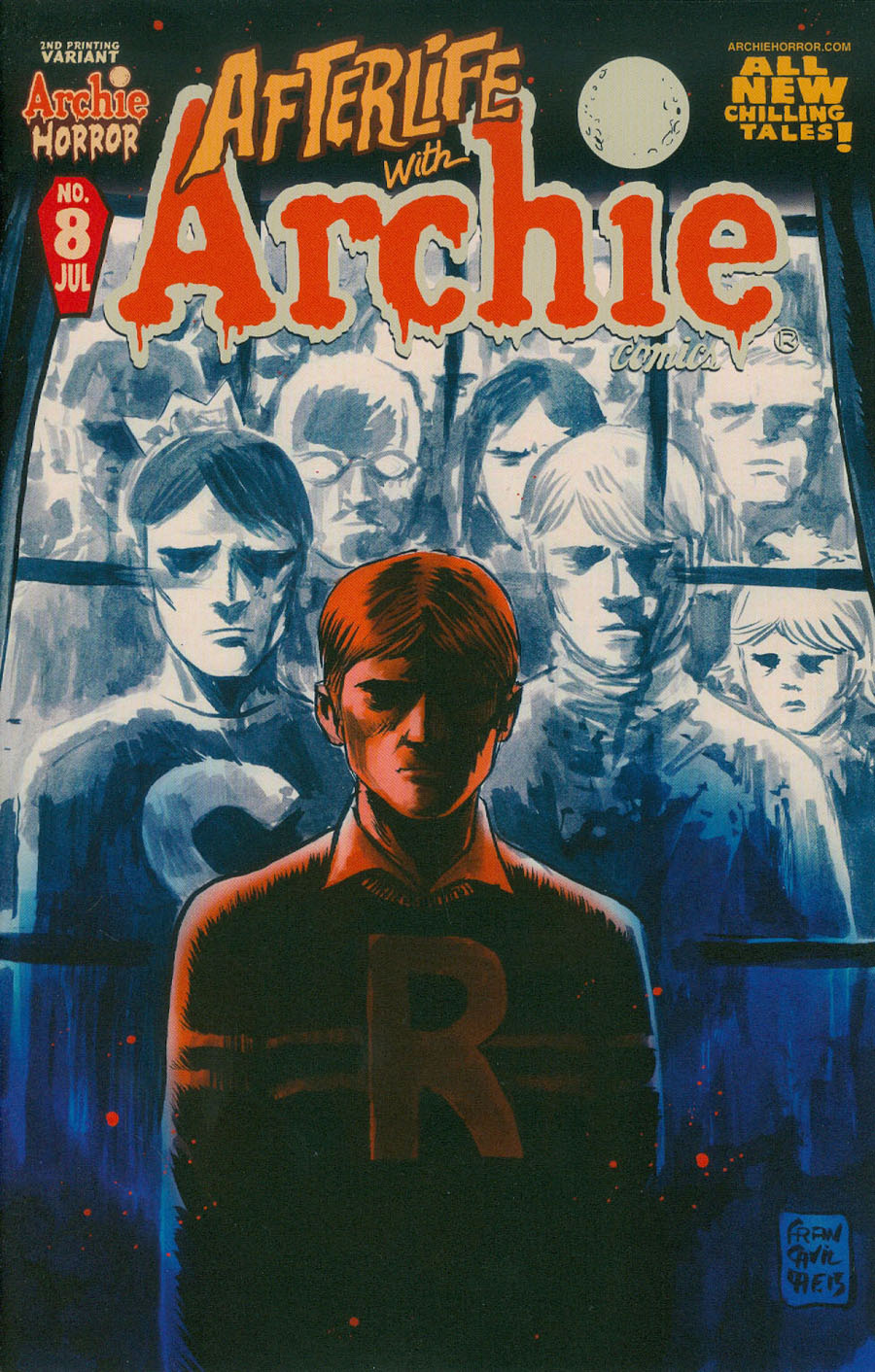 Afterlife With Archie #8 Cover C 2nd Ptg Francesco Francavilla Cover