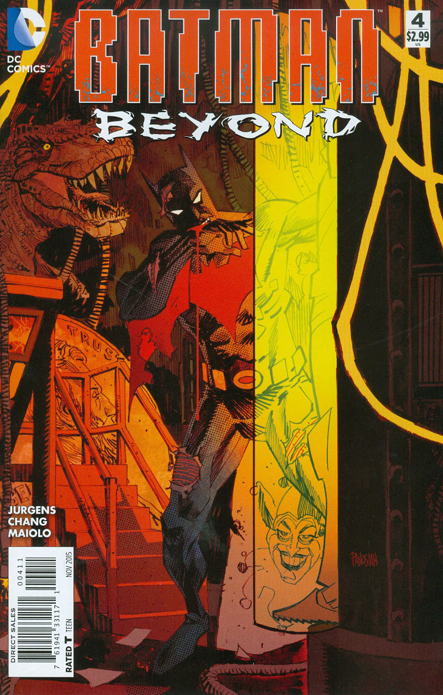 Batman Beyond Vol 5 #4 Cover A Regular Kalman Andrasofszky Cover