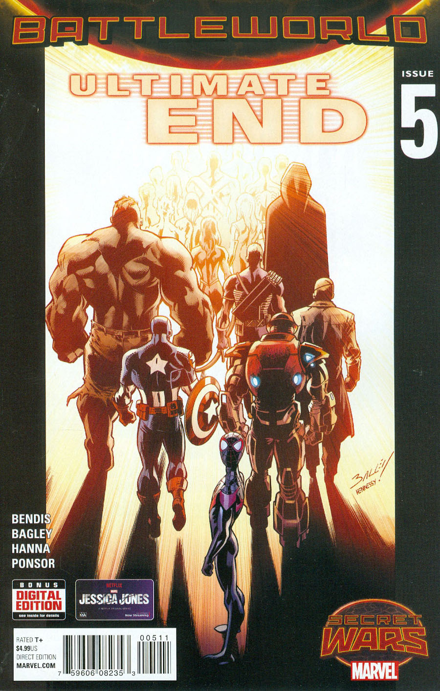 Ultimate End #5 Cover A 1st Ptg (Secret Wars Battleworld Tie-In)