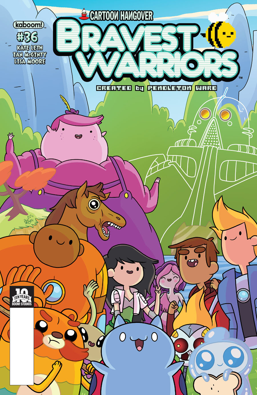 Bravest Warriors #36 Cover A Regular Ian McGinty Cover