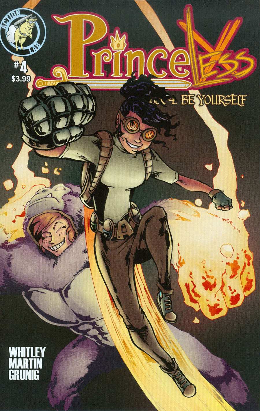 Princeless Be Yourself #4 Cover B Variant Emily Martin Halloween Cover