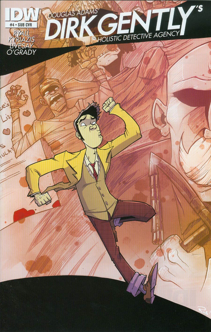 Dirk Gentlys Holistic Detective Agency #4 Cover B Variant Rob Guillory Subscription Cover