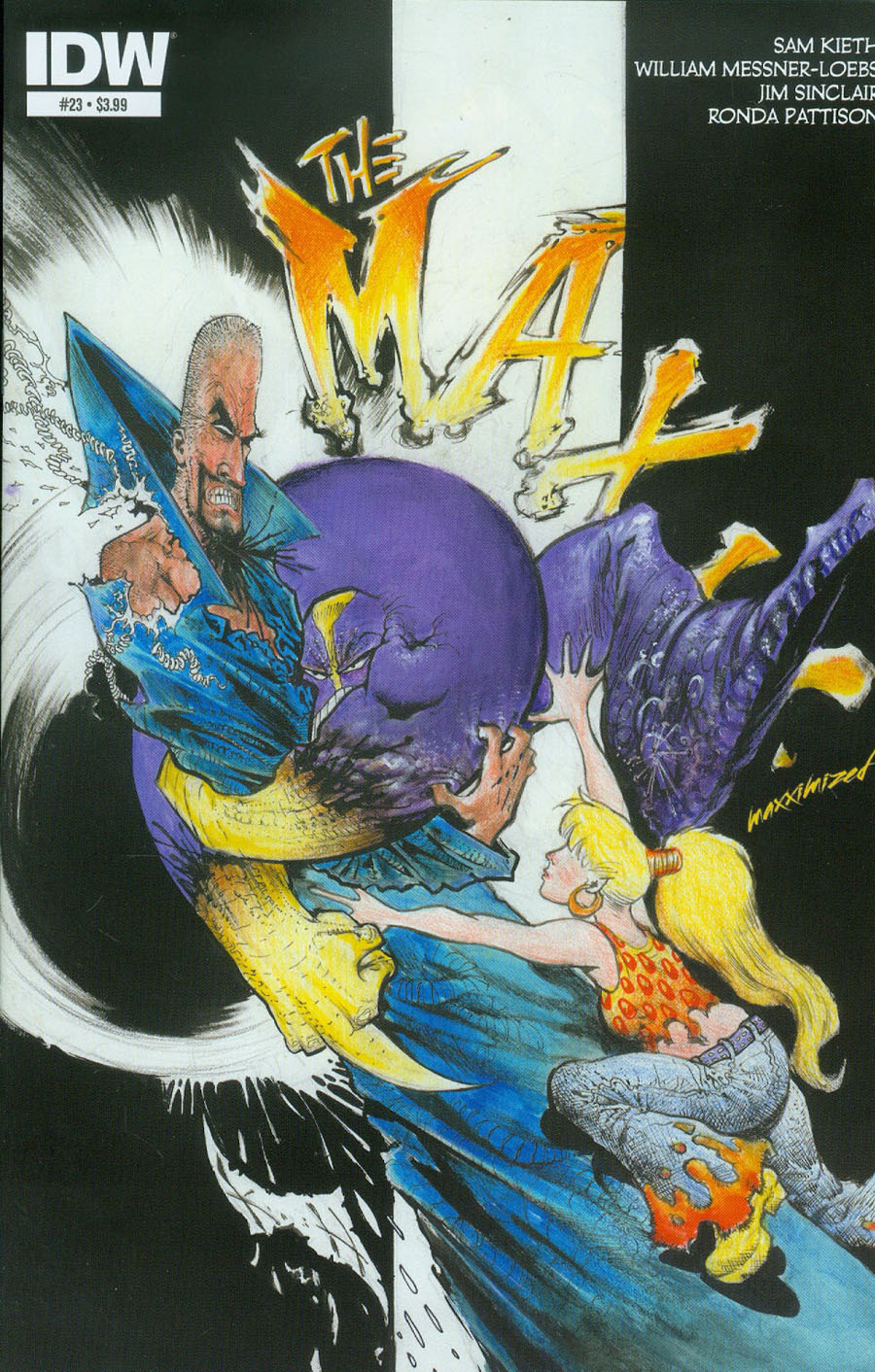 Maxx Maxximized #23 Cover A Regular Sam Kieth Cover