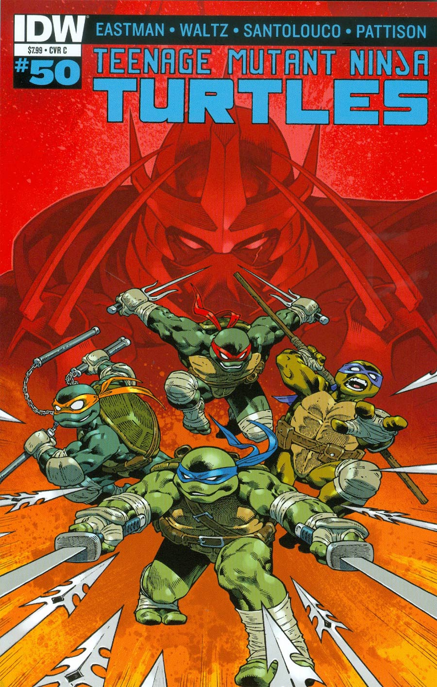 Teenage Mutant Ninja Turtles Vol 5 #50 Cover C Variant Gabriel Rodriguez Cover