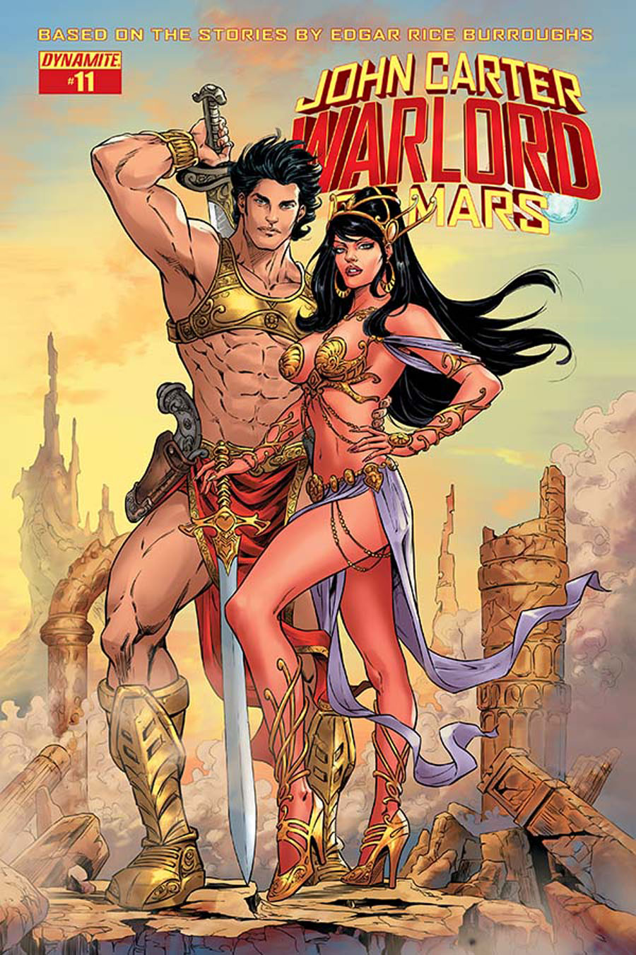 John Carter Warlord Of Mars Vol 2 #11 Cover B Variant Abhishek Malsuni Cover