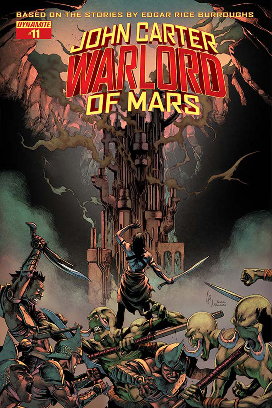 John Carter Warlord Of Mars Vol 2 #11 Cover D Variant Jonathan Lau Subscription Cover