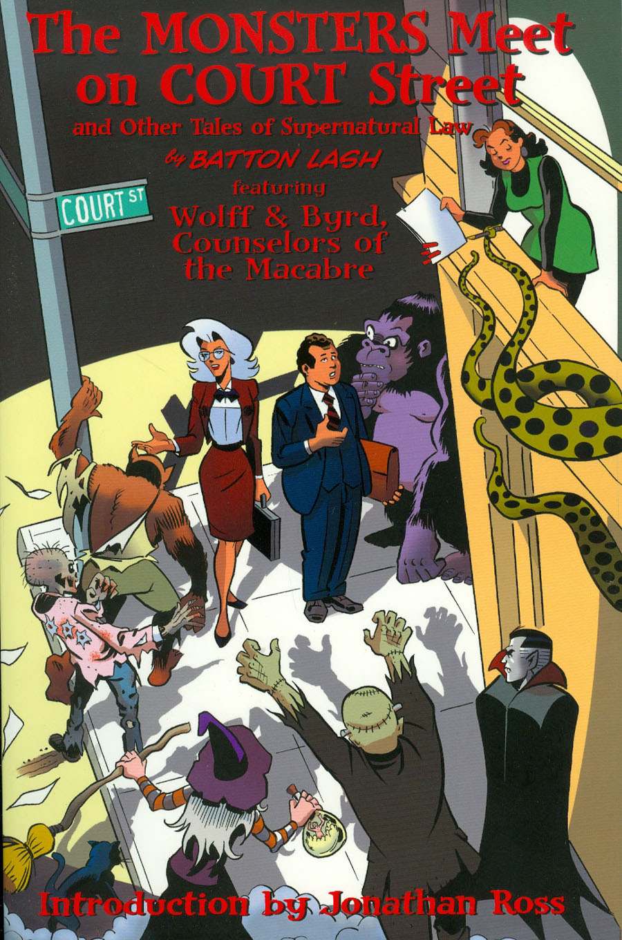 Monsters Meet On Court Street And Other Tales Of Supernatural Law TP