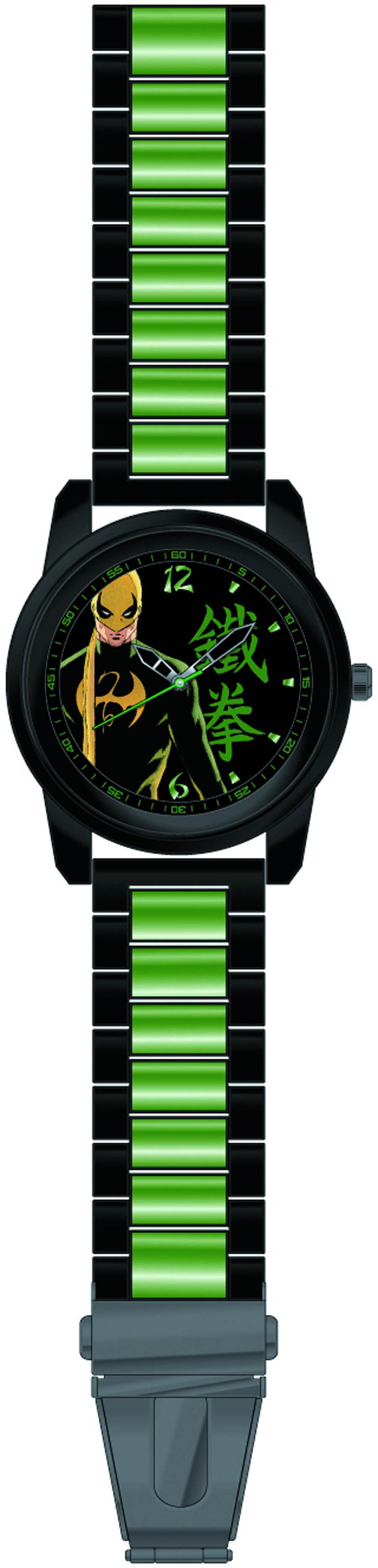 Marvel Knights Black Bracelet Watch - Iron Fist