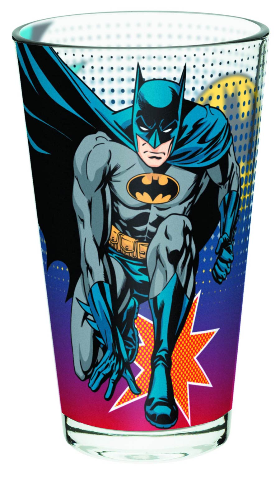 Batman 16-Ounce Glass - Sign