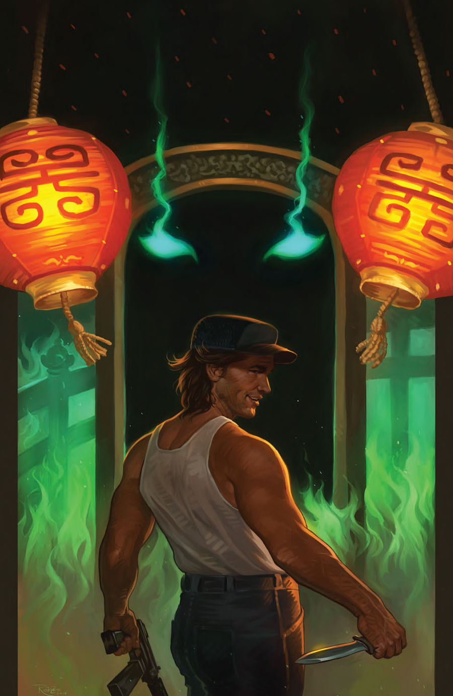 Big Trouble In Little China #12 Cover B Incentive Nick Robles Virgin Variant Cover