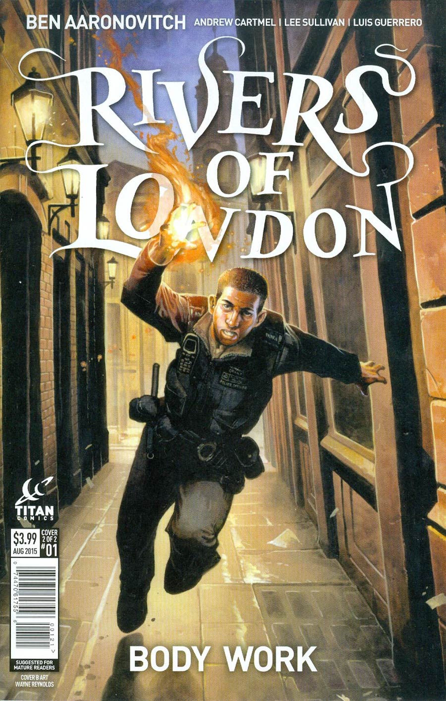 Rivers Of London Body Work #1 Cover B Incentive Wayne Reynolds Variant Cover