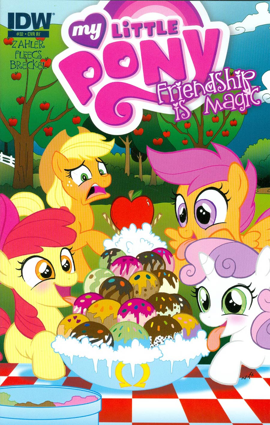 My Little Pony Friendship Is Magic #32 Cover C Incentive Mary Bellamy Variant Cover