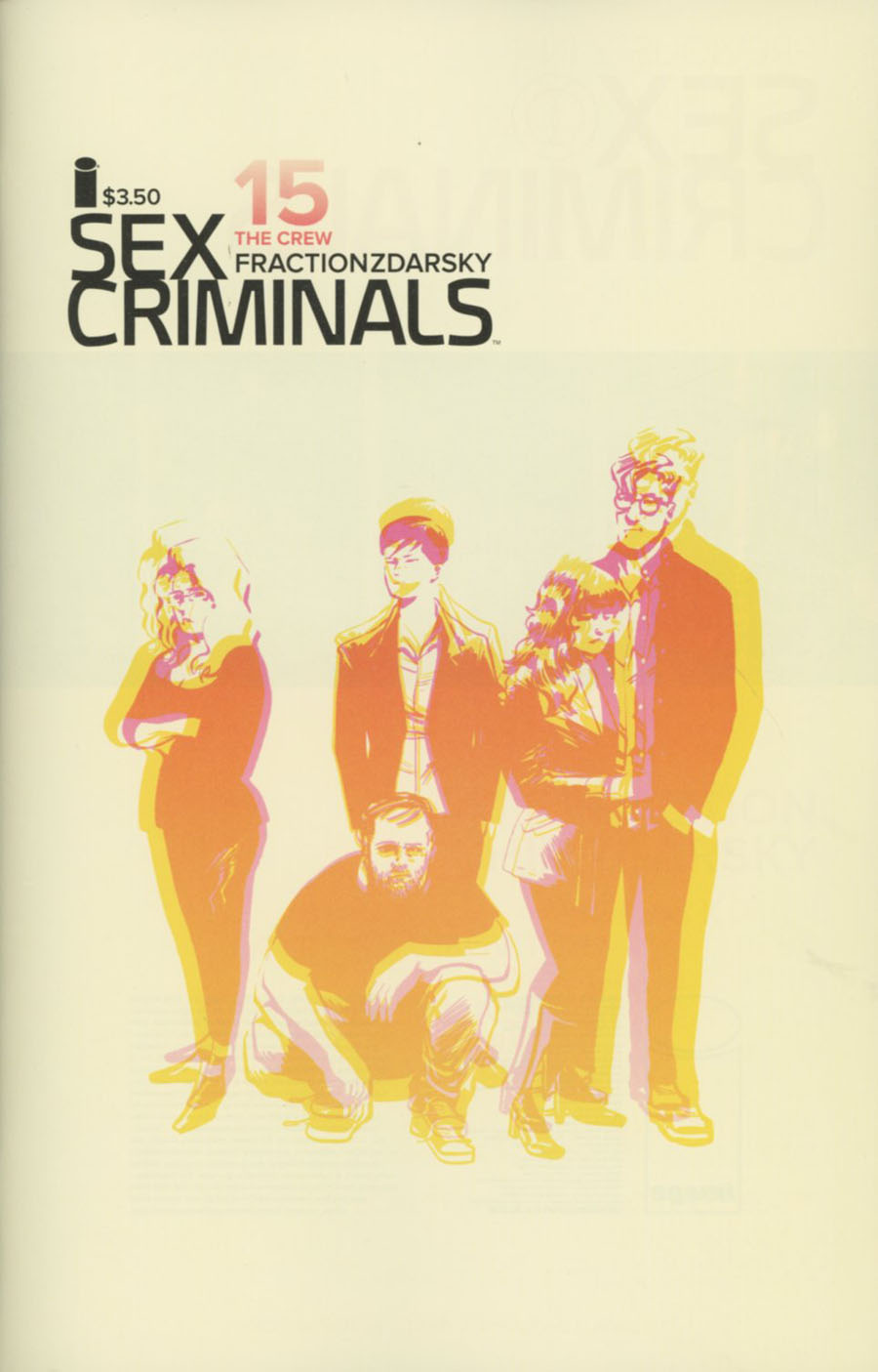 Sex Criminals #15 Cover A Regular Chip Zdarsky Cover