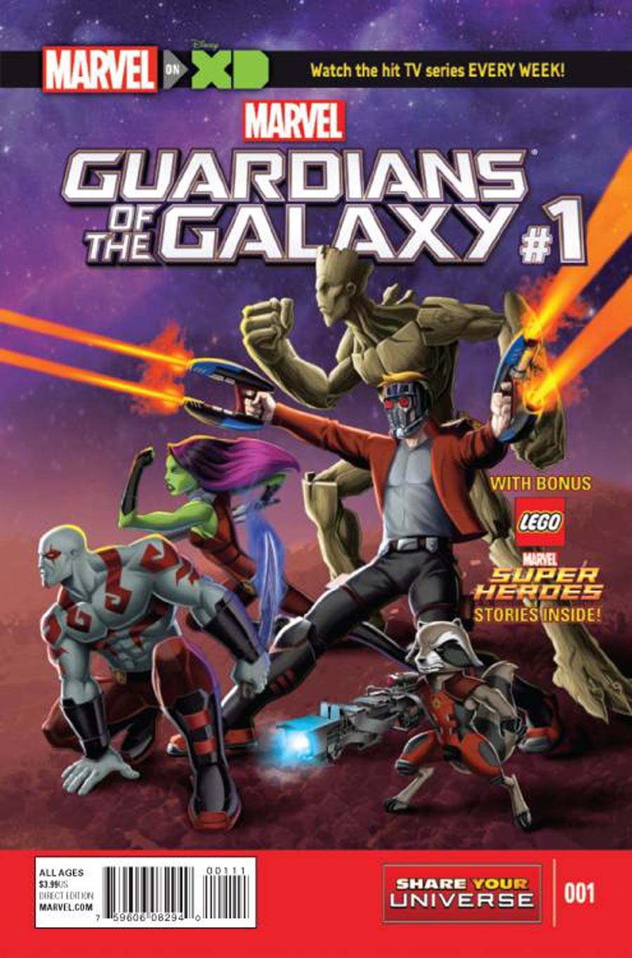 Marvel Universe Guardians Of The Galaxy Vol 2 #1 Cover A Regular Cover