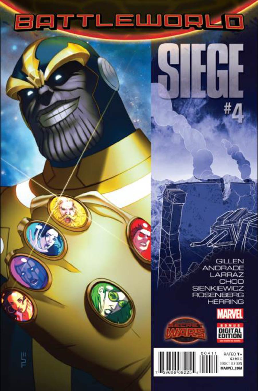 Siege (Marvel) Vol 2 #4 (Secret Wars Battleword Tie-In)