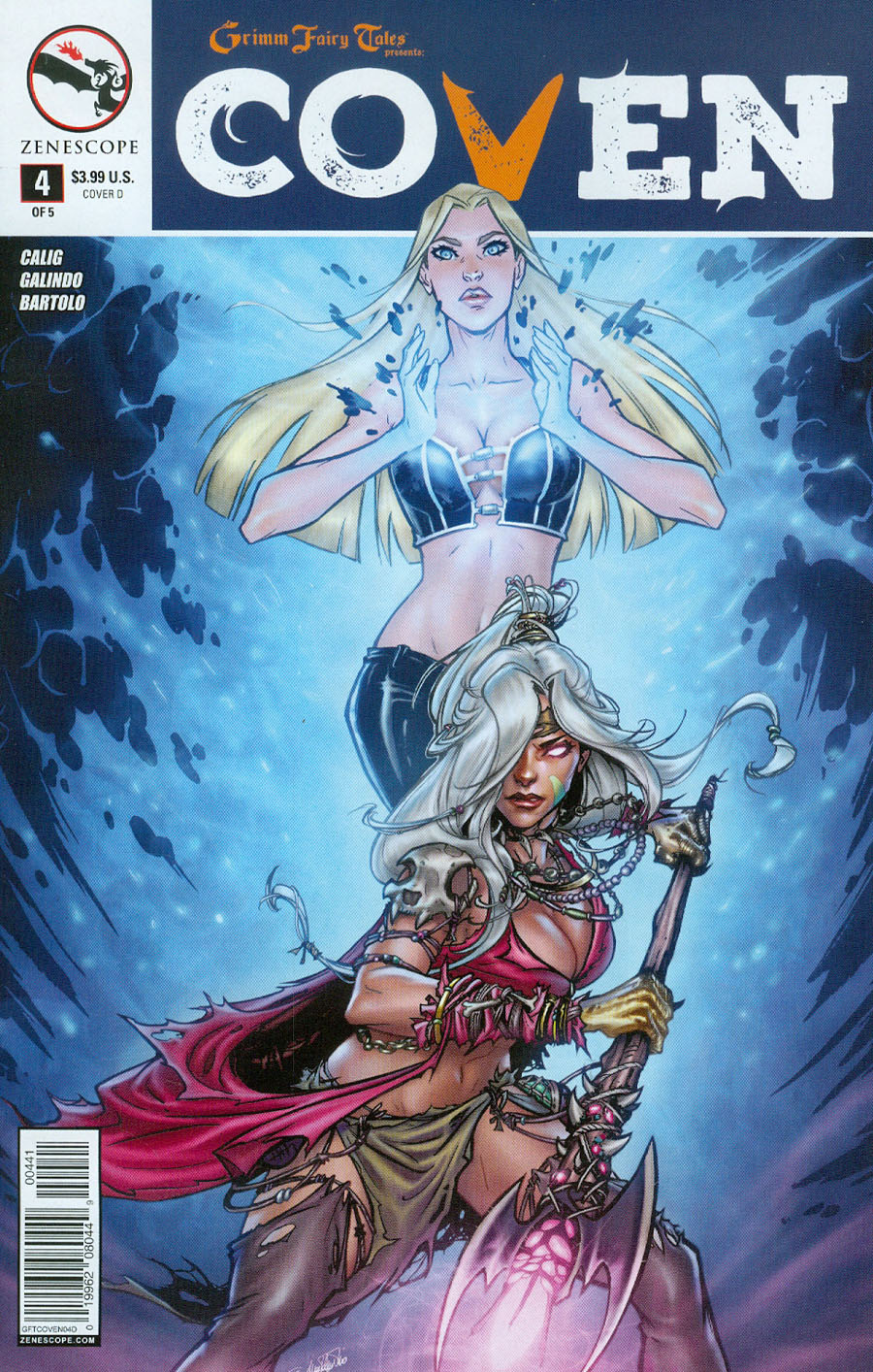 Grimm Fairy Tales Presents Coven #4 Cover D Tina Valentino