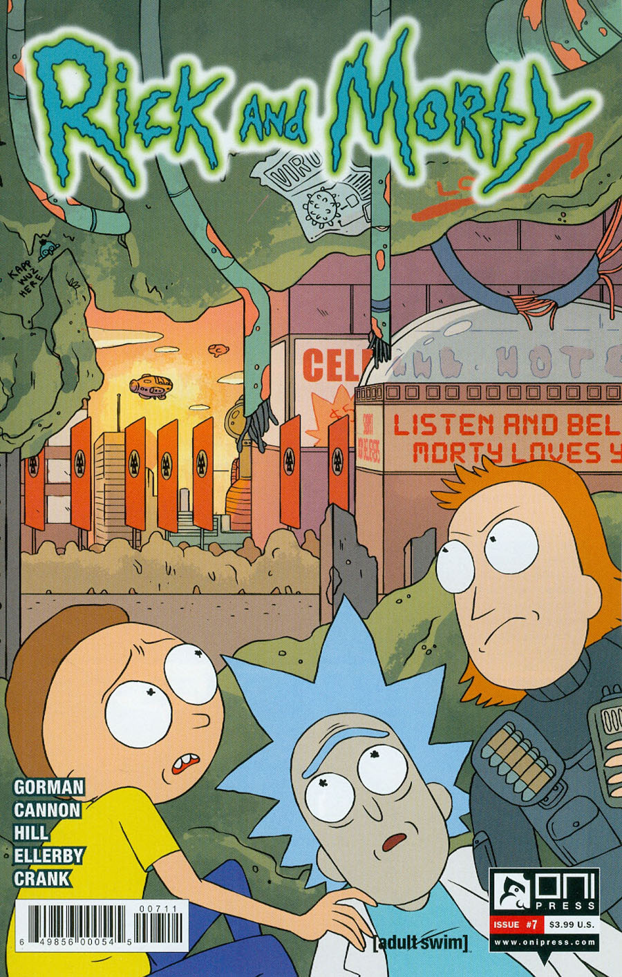 Rick And Morty #7 Cover A Regular CJ Cannon Cover