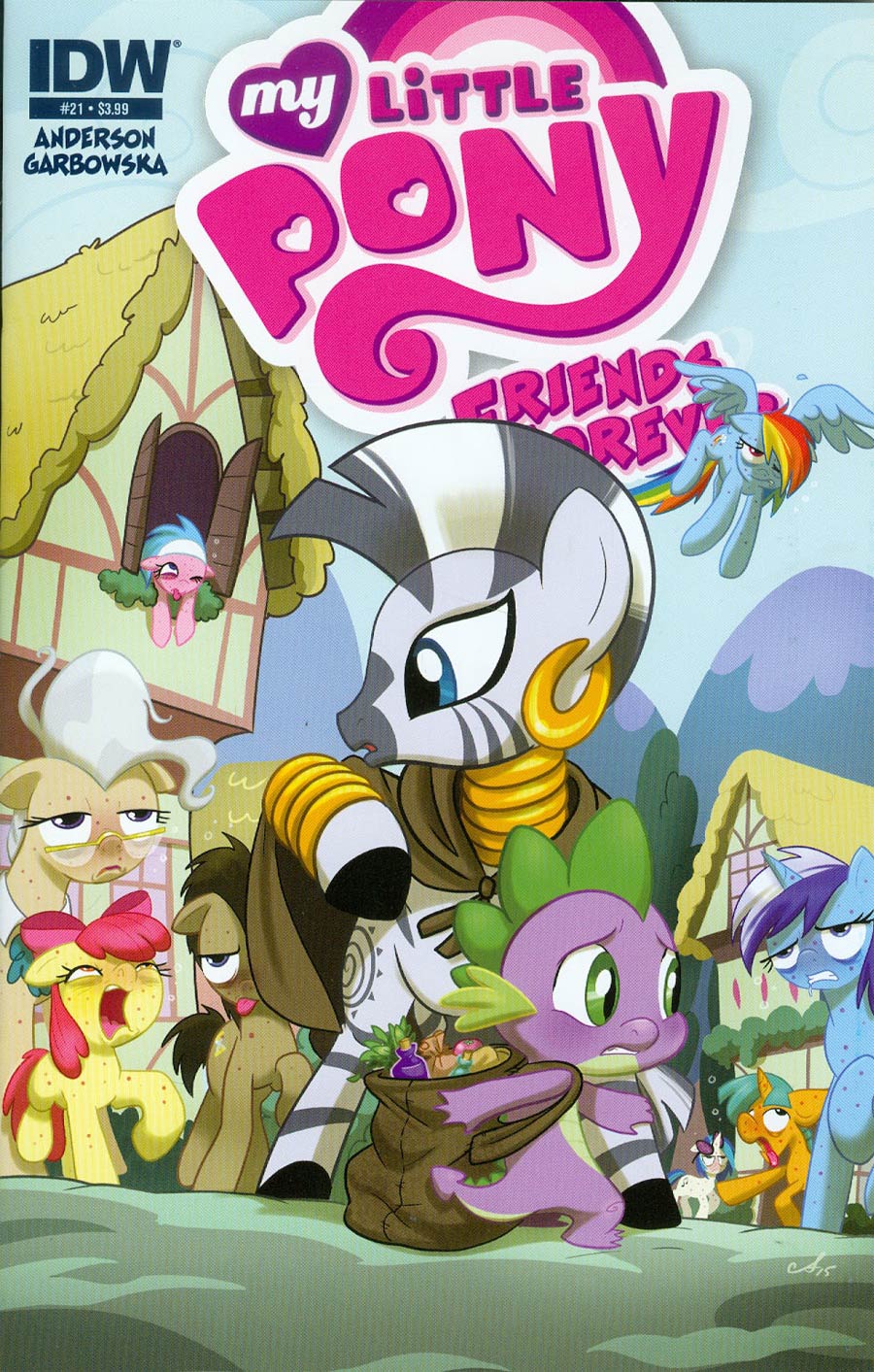 My Little Pony Friends Forever #21 Cover A Regular Amy Mebberson Cover