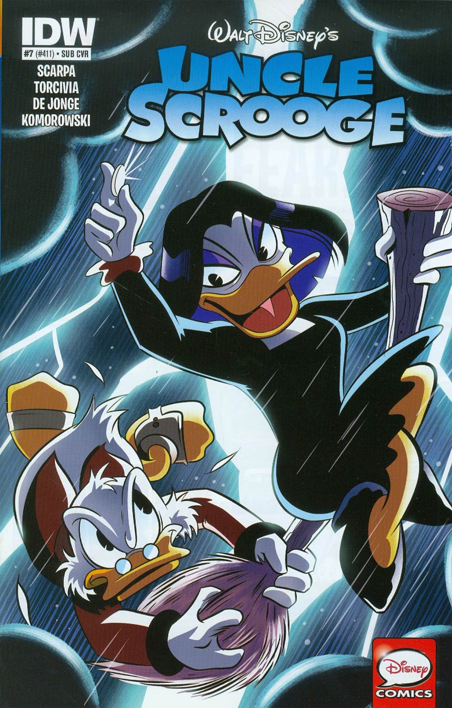 Uncle Scrooge Vol 2 #7 Cover B Variant Derek Charm Subscription Cover