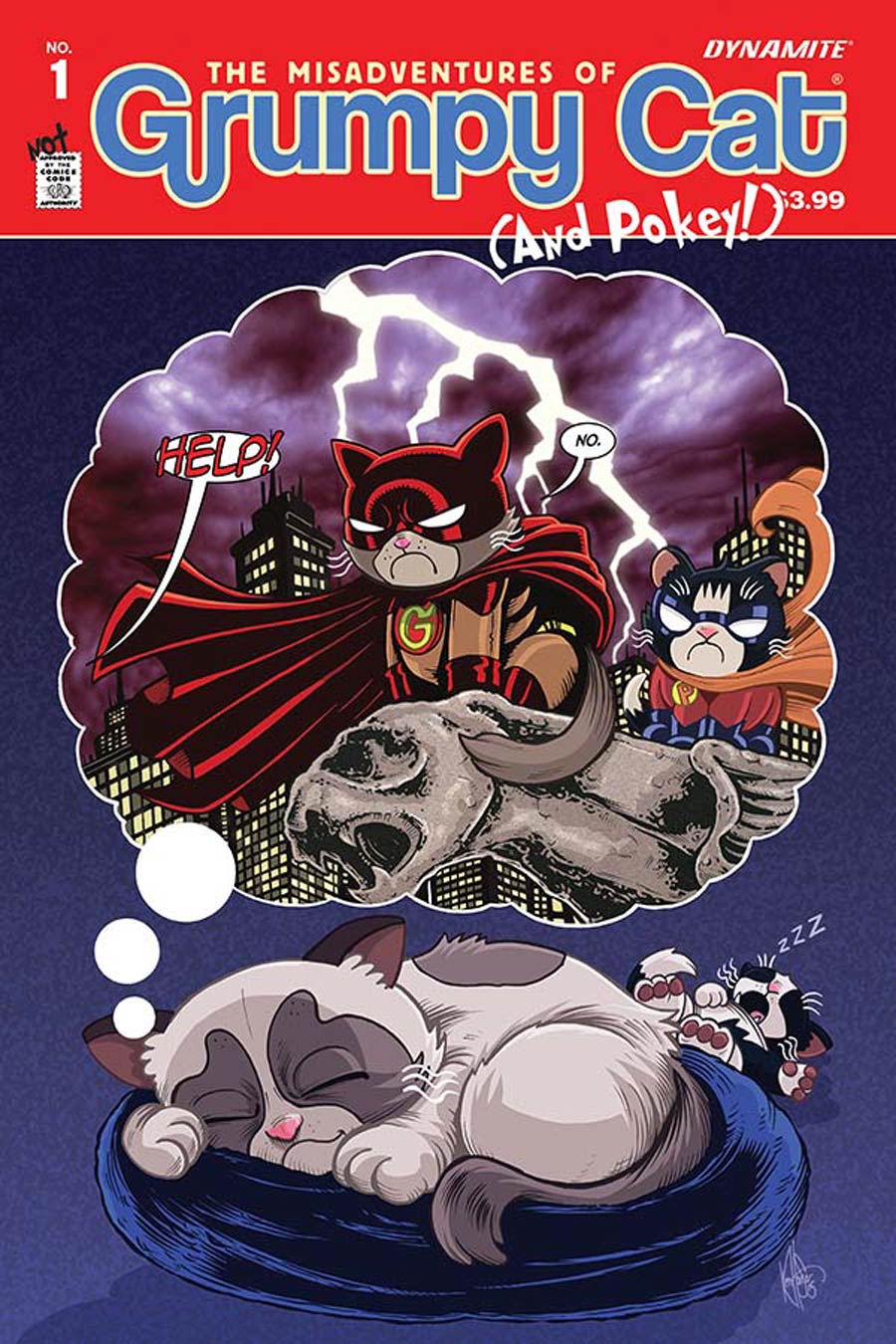 Grumpy Cat #1 Cover C Variant Ken Haeser Cover