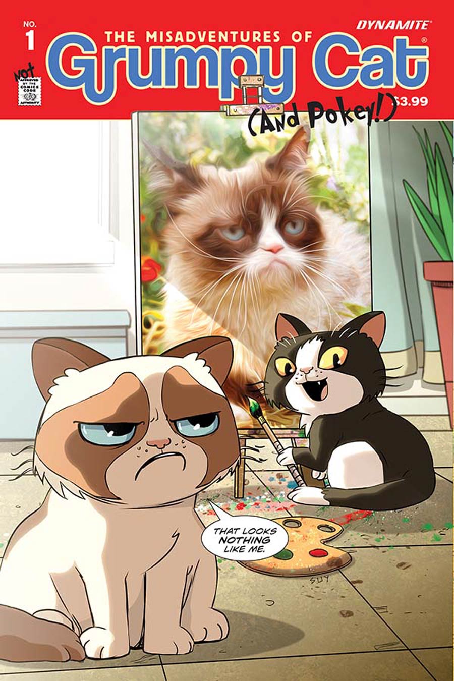 Grumpy Cat #1 Cover F Variant Steve Uy Art & Photo Cover