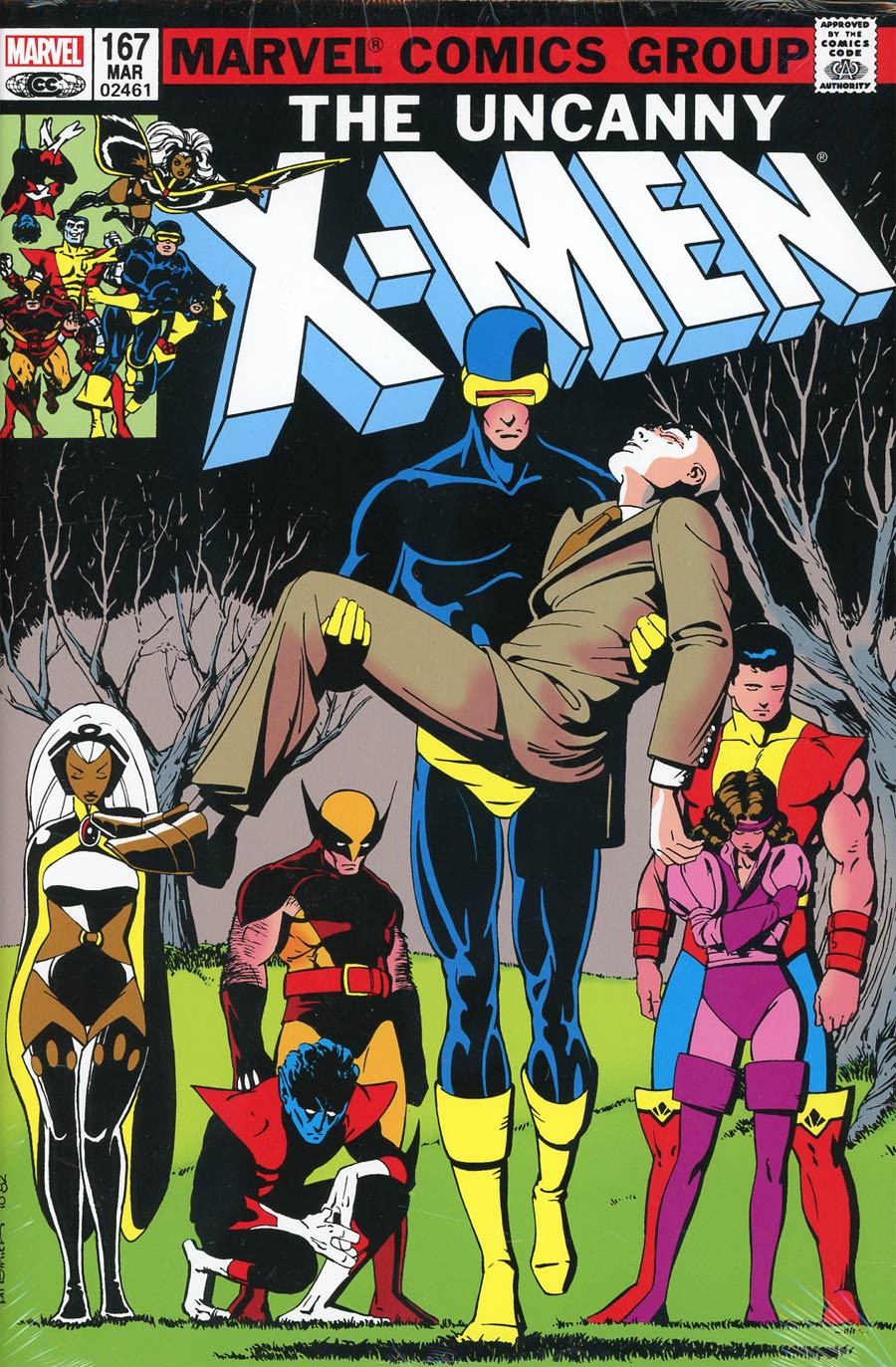 Uncanny X-Men Omnibus Vol 3 HC Direct Market Paul Smith Variant Cover