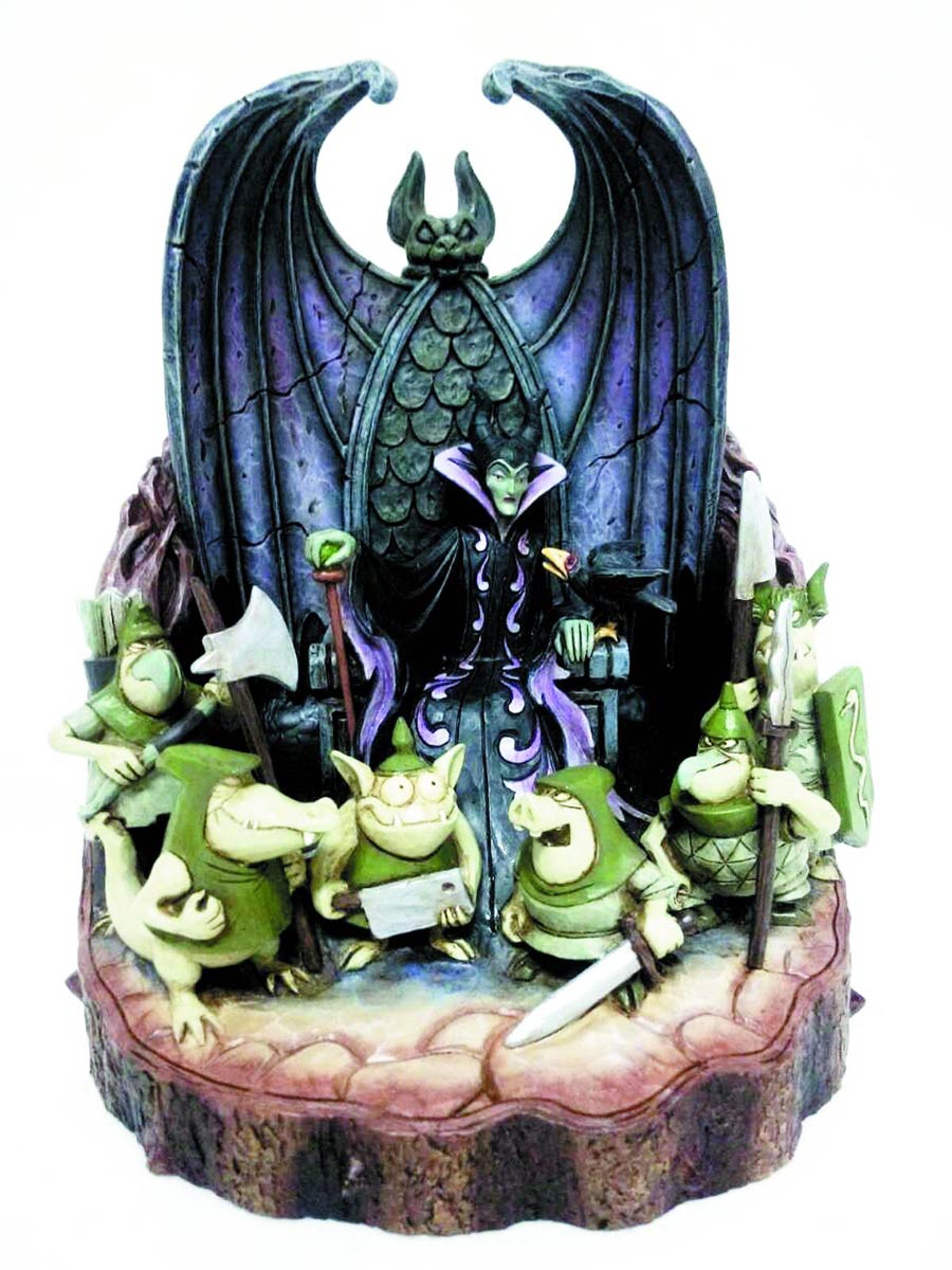 Disney Traditions Maleficent Carved By Heart Figurine