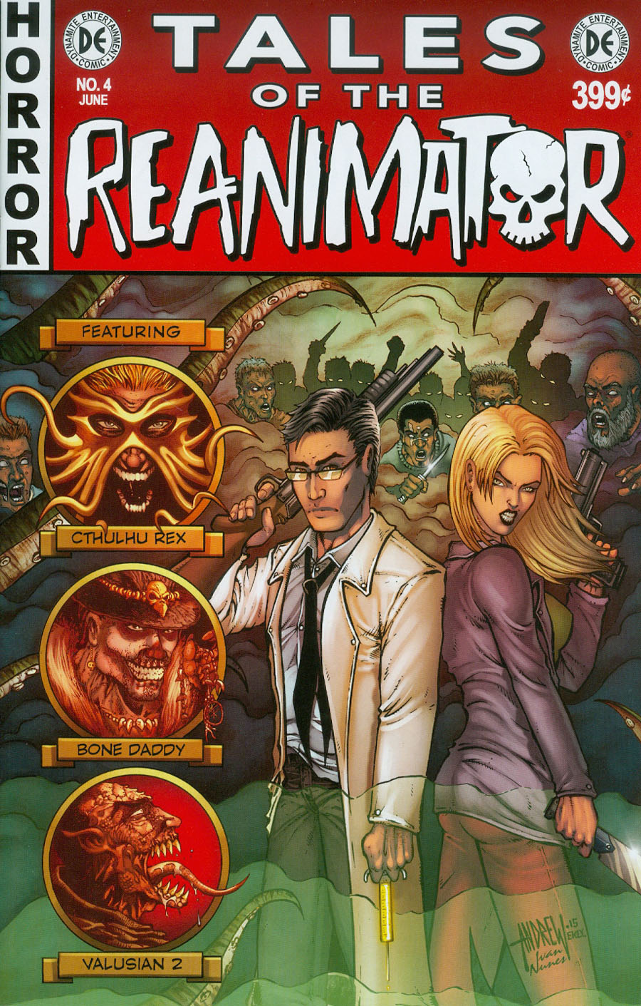 Re-Animator #4 Cover B Regular Andrew Mangum Cover