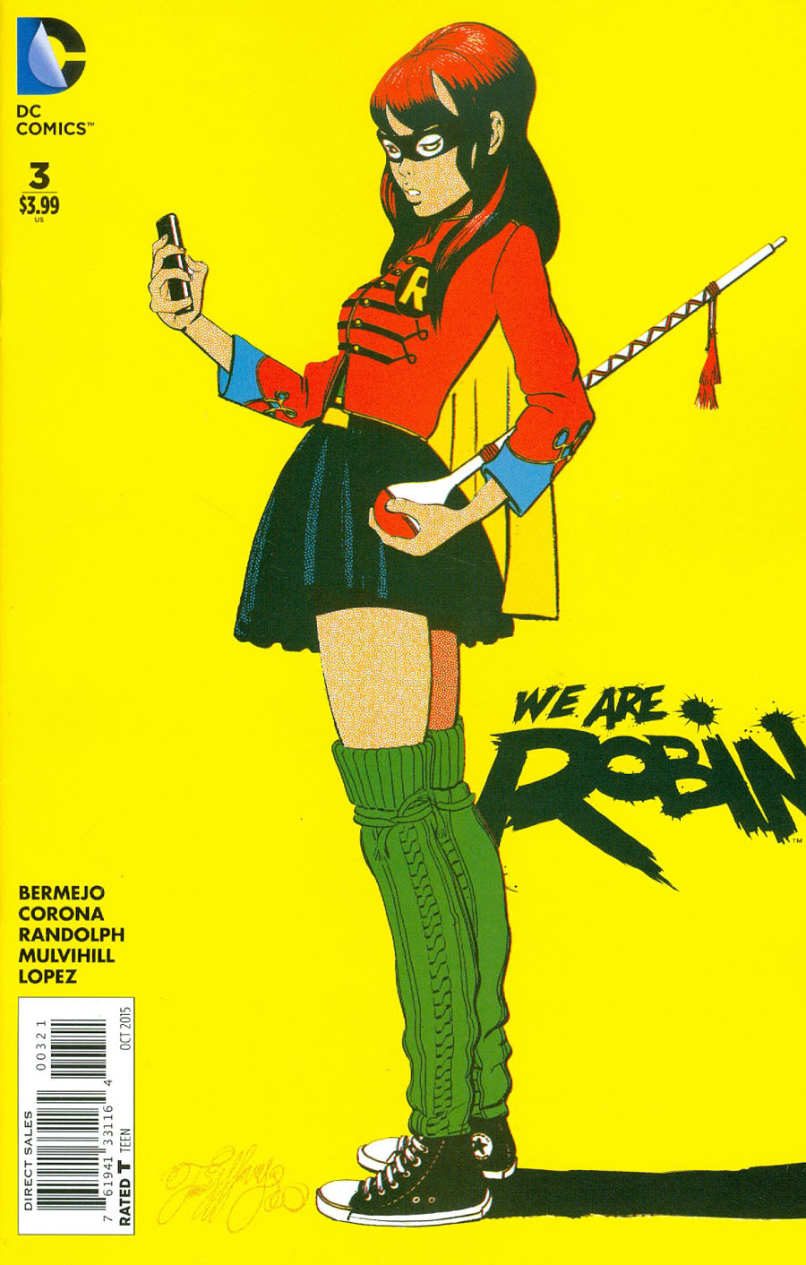 We Are Robin #3 Cover B Incentive James Harvey Variant Cover